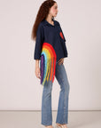 Rainbow Shirt - Navy Blue