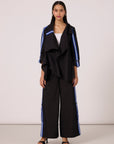 Ayaka Shirt Set - Black