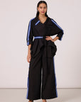 Ayaka Shirt Set - Black