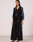 Ayaka Shirt Set - Black