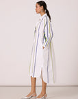 Renne Applique Dress - Bright White