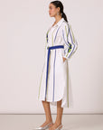 Renne Applique Dress - Bright White