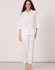 Agnes Applique Set - Bright White