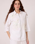 Agnes Applique Set - Bright White