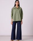 Amaryllis Applique Shirt