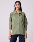 Amaryllis Applique Shirt