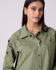 Amaryllis Applique Shirt