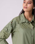 Amaryllis Applique Shirt