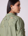 Amaryllis Applique Shirt