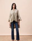 Clover Top - Beige
