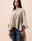 Clover Top - Beige