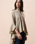 Clover Top - Beige