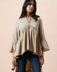 Clover Top - Beige