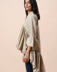 Clover Top - Beige