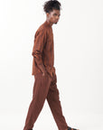 Stripe Band Collar Co-ord Set
