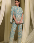 Mint Reyna Gara Glazed Jacket Set