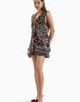 Stamp Jacquard Dress
