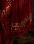 Karya Maroon (Saree)