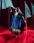 Amor Blue Kaftan Set