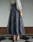 Not Quite Skirt In Blue