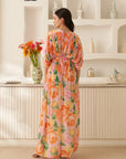 Pink gardenia jumpsuit