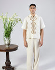 TEEN TASSAR SHIRT - WHITE