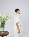 TEEN TASSAR SHIRT - WHITE