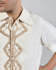 TEEN TASSAR SHIRT - WHITE
