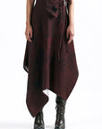 Merlot Muse Handkerchief Skirt