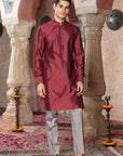 BORDEAUX KURTA SET