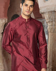 BORDEAUX KURTA SET