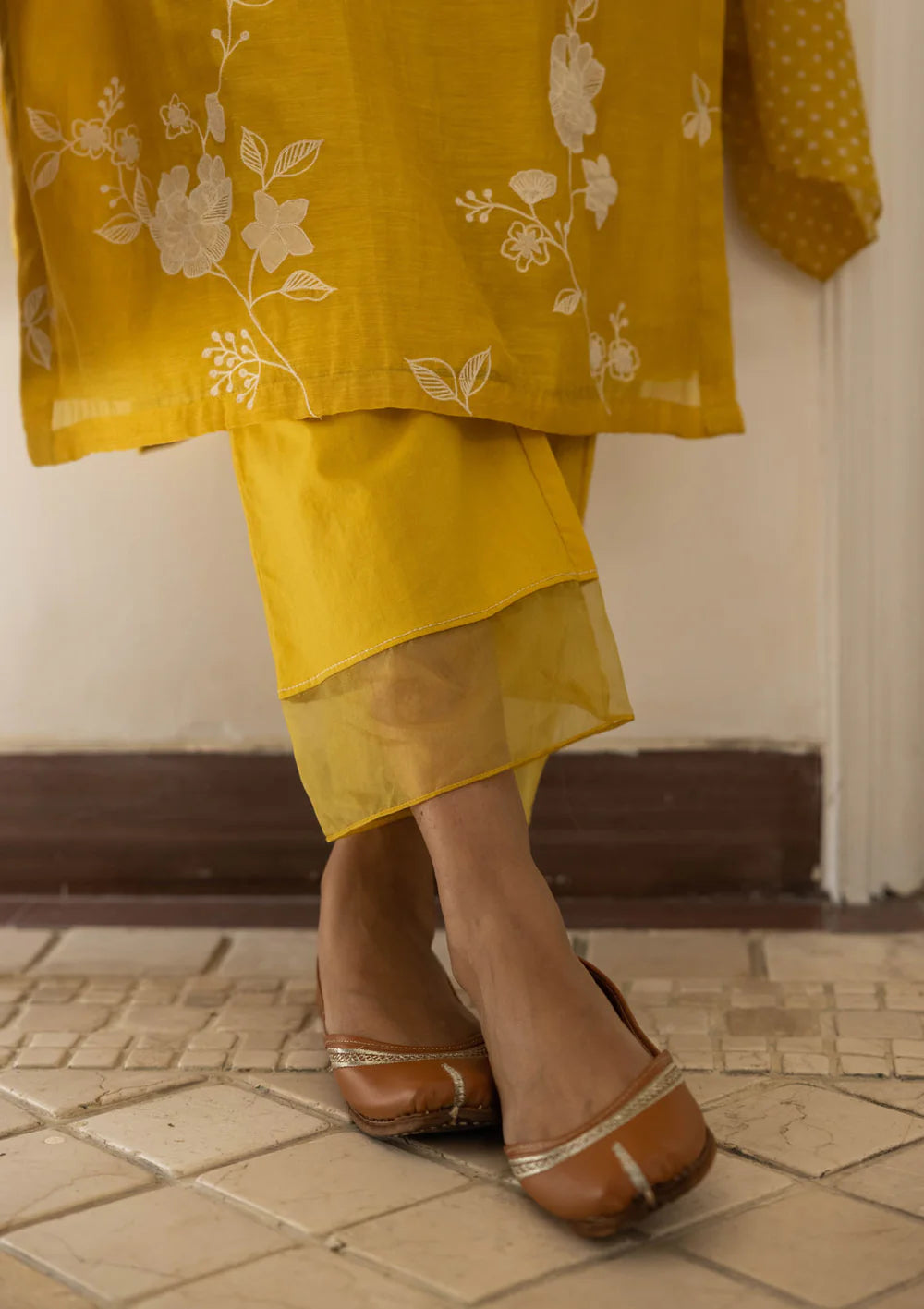 RUE FLORAL KURTA SET