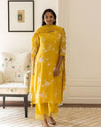 RUE FLORAL KURTA SET