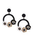 Riti Earrings Black