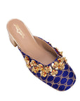 Nabhya Purple (Mule Heel)
