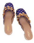 Nabhya Purple (Mule Heel)