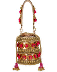 Gold Pompom (Potli)