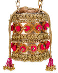 Gold Pompom (Potli)