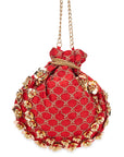 Nabhya Red (Potli)