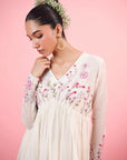 Chitra Chanderi Kurta Set - S