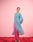 Taal Chanderi Kurta Set - M