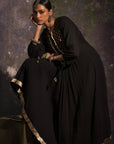 Vedapriya Black (Kurta Set)