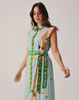 Vega Maxi Dress - Azure