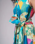 Tie Dye Halter Dress