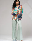 Purple Blazer Set