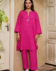 Fuchsia Corsage Kurta Set