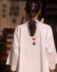 White Koi Co-ord Set