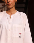White Koi Co-ord Set