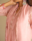Blush Sequins Kurta Set