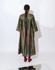 Stardust Greige Choga Neck Dress